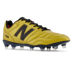 New Balance 442 v2 Pro Football Boots, Gold/Black, rebel_hi-res