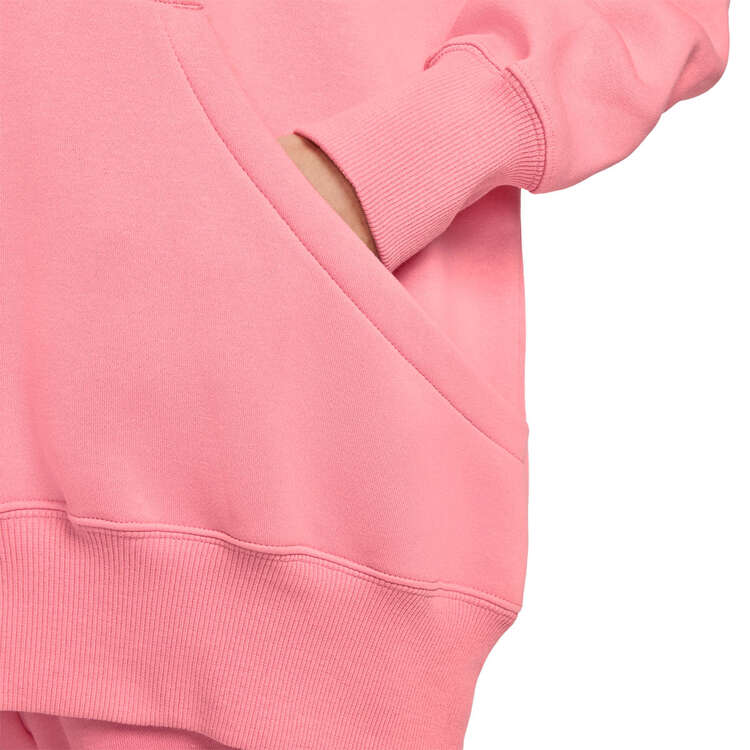 Nike Womens Phoenix Oversized Pullover Hoodie, Pink, rebel_hi-res