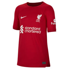 Nike Liverpool FC Youth 2022/23 Replica Home Jersey, Red, rebel_hi-res