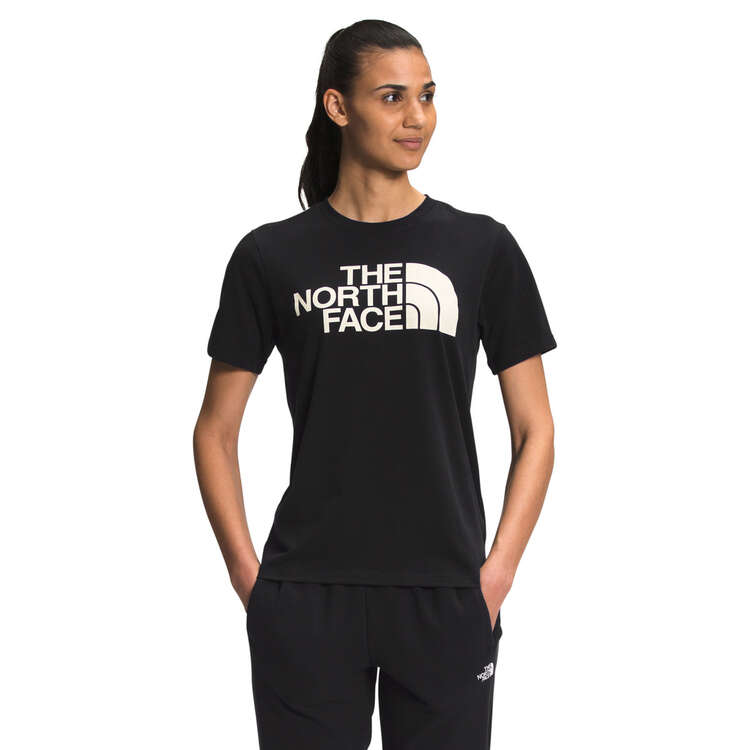 The North Face Womens Half Dome Cotton Tee, Black, rebel_hi-res