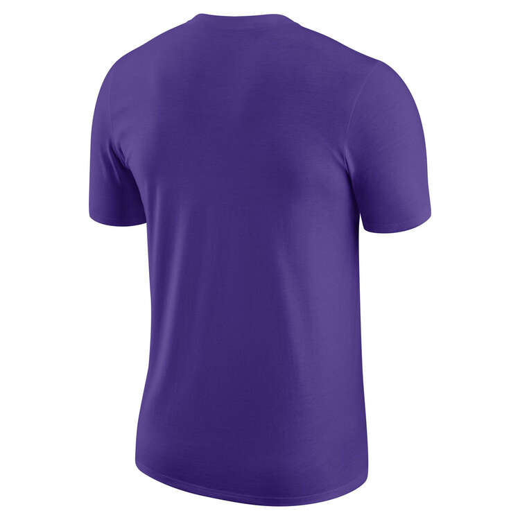 Nike Mens Los Angeles Lakers Essentials Tee Purple S, Purple, rebel_hi-res