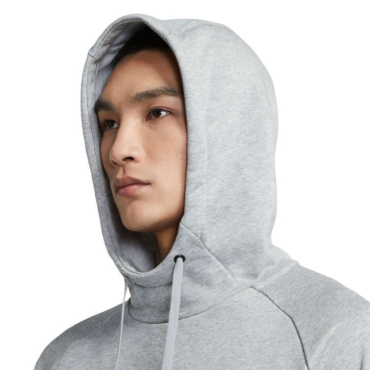 Nike Mens Dry Graphic Pullover Fitness Hoodie Grey M, Grey, rebel_hi-res