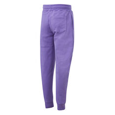 Ell & Voo Girls Gym Class Track Pants Purple 8, Purple, rebel_hi-res