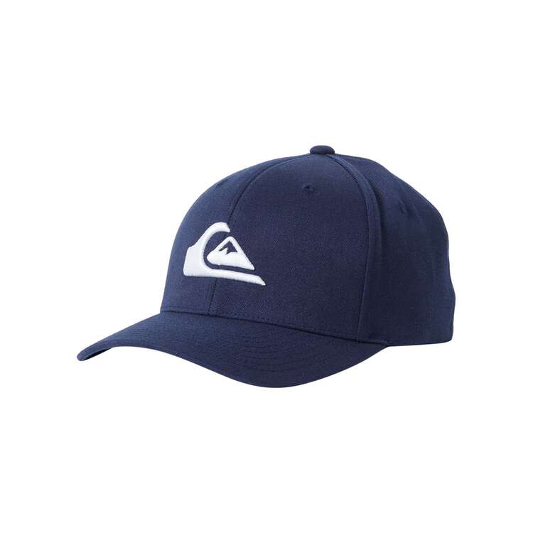 Quiksilver Mens Mountain and Wave Cap Navy/White S/M, Navy/White, rebel_hi-res