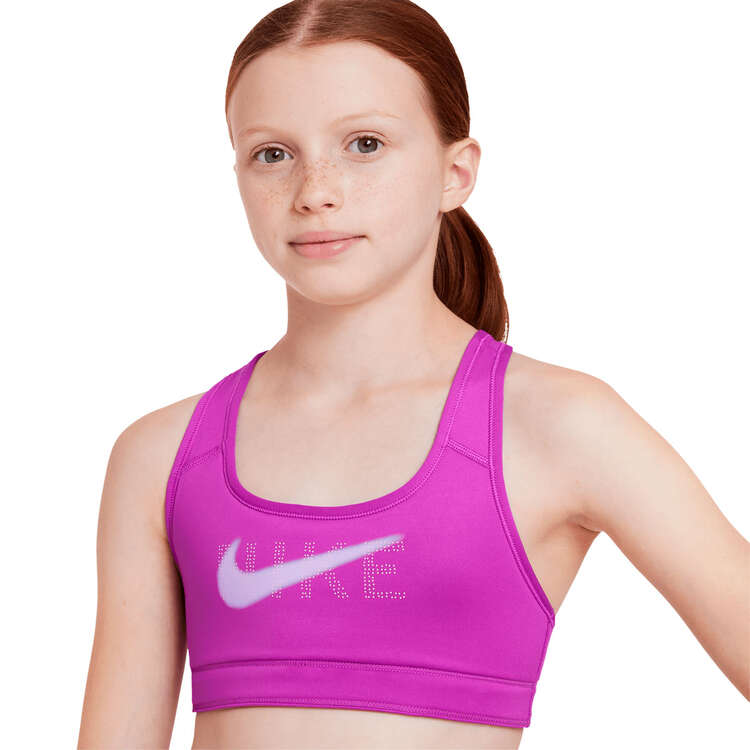 Nike Girls Swoosh Reversible SE Plus Bra, Purple, rebel_hi-res