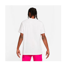 Nike Mens Sportswear Just Do It Tee White XS, White, rebel_hi-res