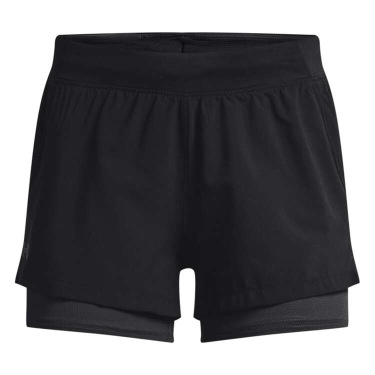 Under Armour Womens Iso-Chill 2 In 1 Shorts, , rebel_hi-res