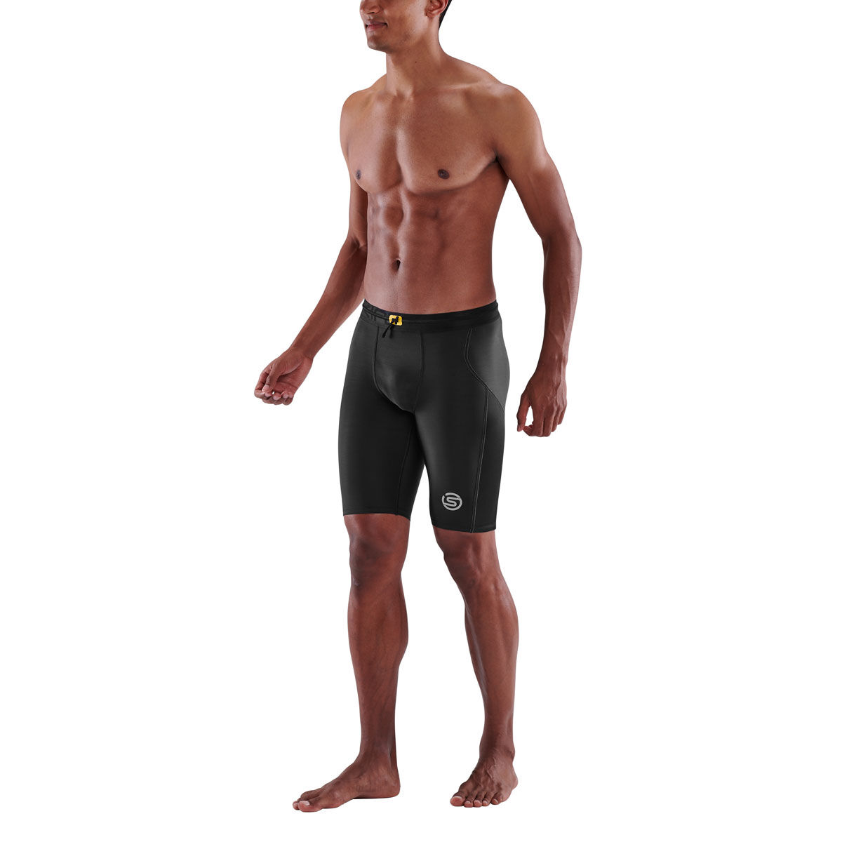 SKINS Mens Series 3 Compression Half Tights | Rebel Sport