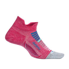 Feetures Elite Cushion No Show Tab Socks Pink L, Pink, rebel_hi-res