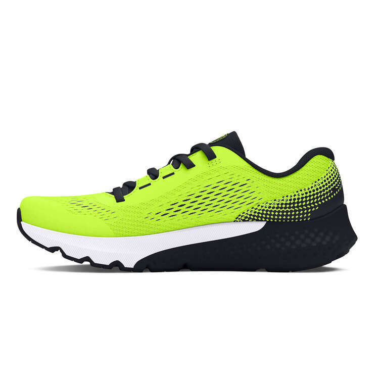 Under Armour Rogue 4 AL PS Kids Running Shoes Yellow/Black US 11, Yellow/Black, rebel_hi-res