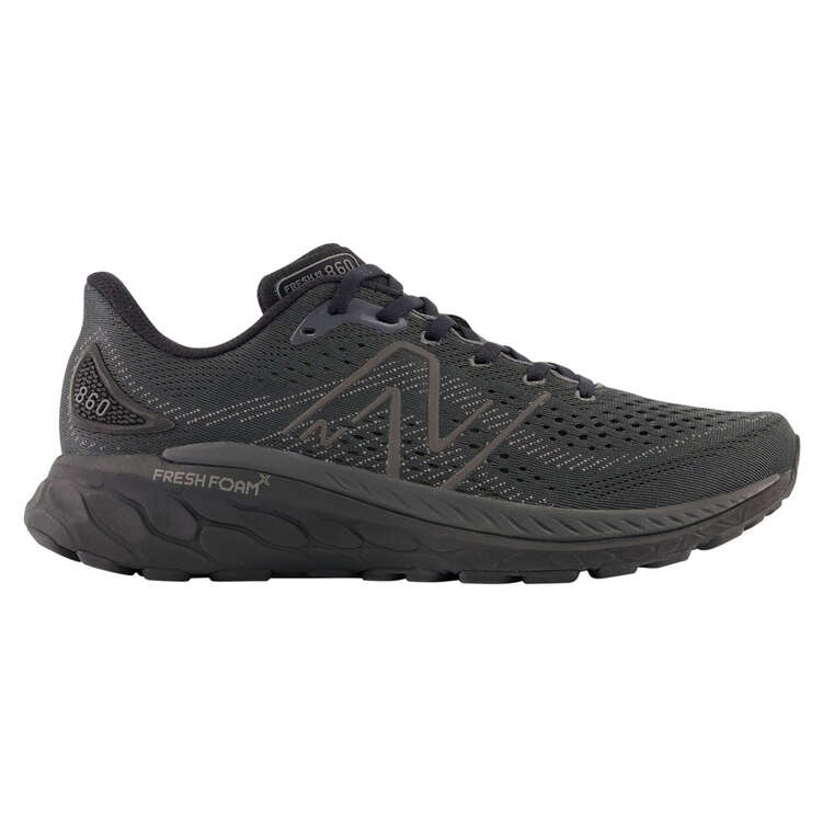 New Balance Fresh Foam X 860 v13 D Womens Running Shoes Black US 6, Black, rebel_hi-res