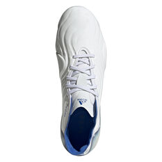 adidas Copa Sense .1 Football Boots, White/Blue, rebel_hi-res