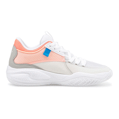 Puma Court Rider Twofold Basketball Shoes White 7, White, rebel_hi-res