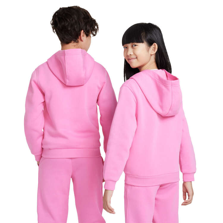 Nike Kids Sportswear Club Fleece Pullover Hoodie Pink XS, Pink, rebel_hi-res