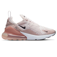 Nike Air Max 270 Womens Casual Shoes, Pink/Black, rebel_hi-res
