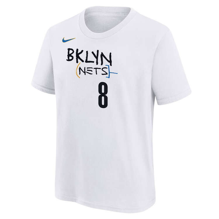 Brooklyn Nets Patty Mills 22/23 Kids NN City Tee, , rebel_hi-res