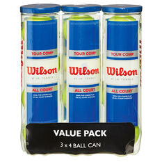 Wilson Tour Competition 4 Tennis Ball Pack, , rebel_hi-res