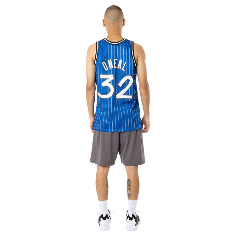 Mitchell & Ness Orlando Magic Shaquille O'Neal 1994/95 Basketball Jersey, Blue, rebel_hi-res