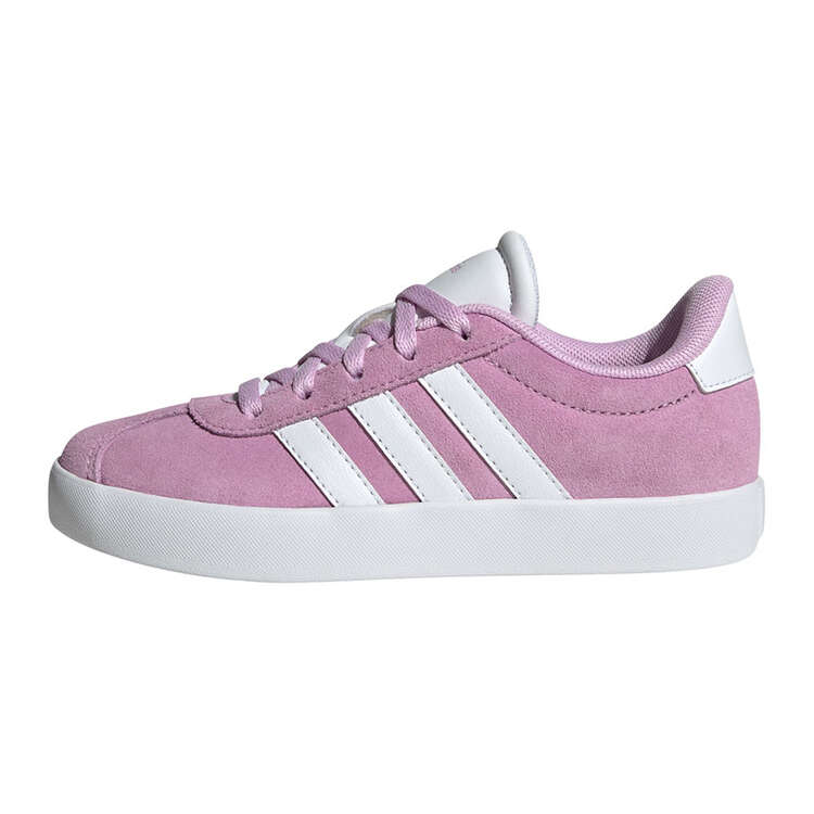 adidas VL Court 3.0 GS Kids Casual Shoes, Lilac/White, rebel_hi-res