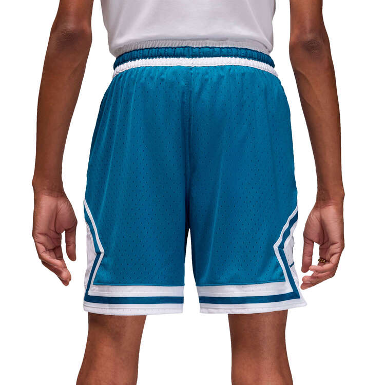 Jordan Mens Dri-FIT Sport Diamond Basketball Shorts Blue S, Blue, rebel_hi-res