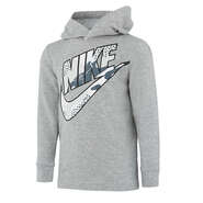 Nike Junior Boys Sportswear Club Camo Jersey Hoodie, , rebel_hi-res