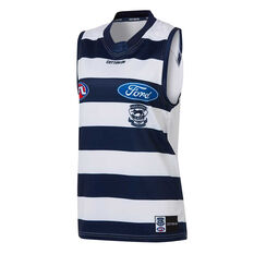 Geelong Cats 2020  Mens Home Guernsey Blue/White S, Blue/White, rebel_hi-res