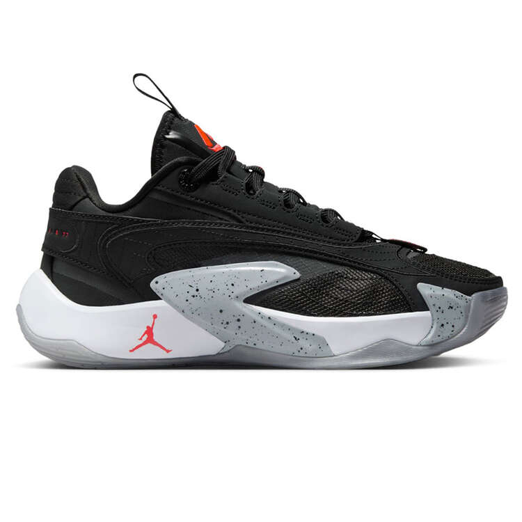 Jordan Luka 2 Kids Basketball Shoes Black/Grey US 4, Black/Grey, rebel_hi-res