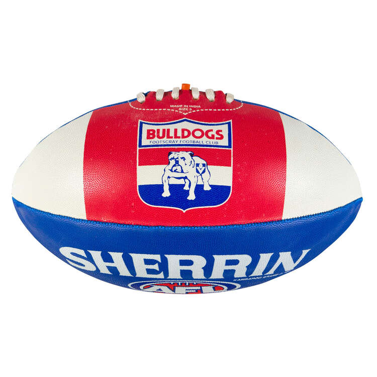 Sherrin Western Bulldogs 1st 18 Australian Rules Ball, , rebel_hi-res