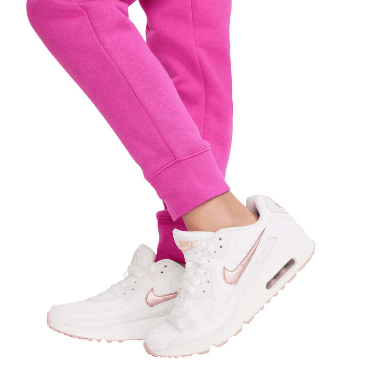Nike Girls Sportswear Club Fleece LBR Pants, Pink, rebel_hi-res