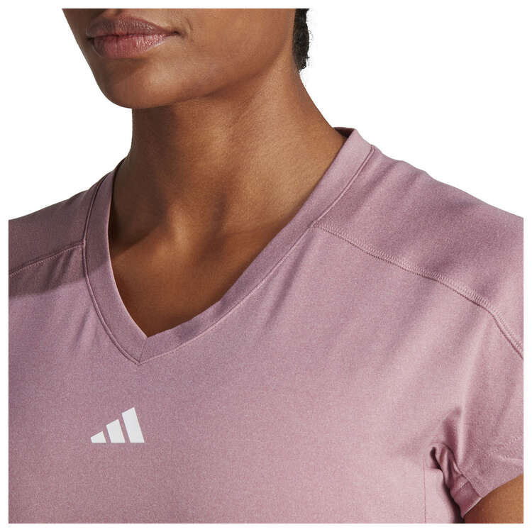 adidas Womens Training Essentials Tennis Tee, Pink, rebel_hi-res