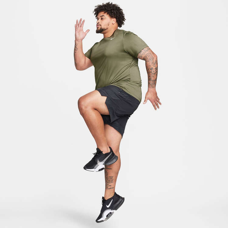 Nike Mens Dri-FIT Legend Fitness Tee, Green, rebel_hi-res