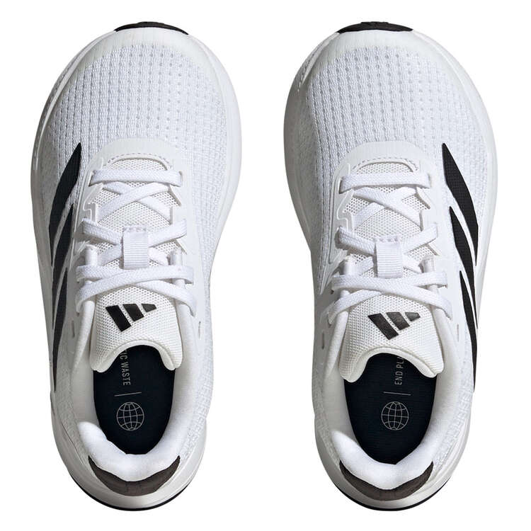 adidas Duramo SL Kids Running Shoes, White/Black, rebel_hi-res