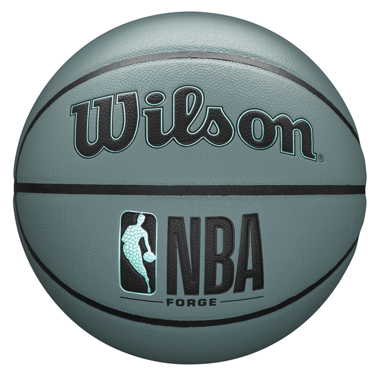 Wilson NBA Forge Basketball Blue/Grey 7, Blue/Grey, rebel_hi-res
