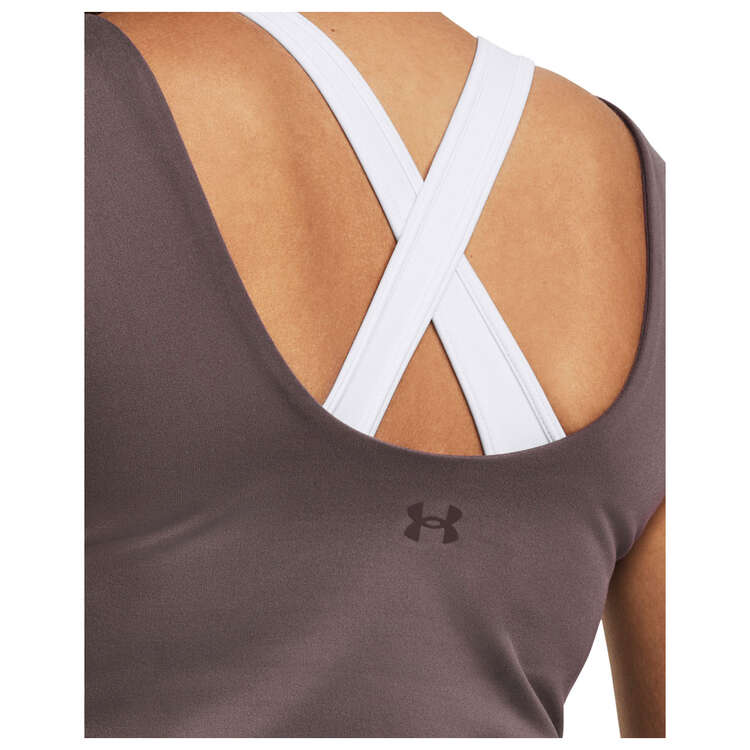 Under Armour Meridian Fitted Training Top, Grey, rebel_hi-res