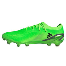 adidas X Speedportal .1 Football Boots, Black/Green, rebel_hi-res