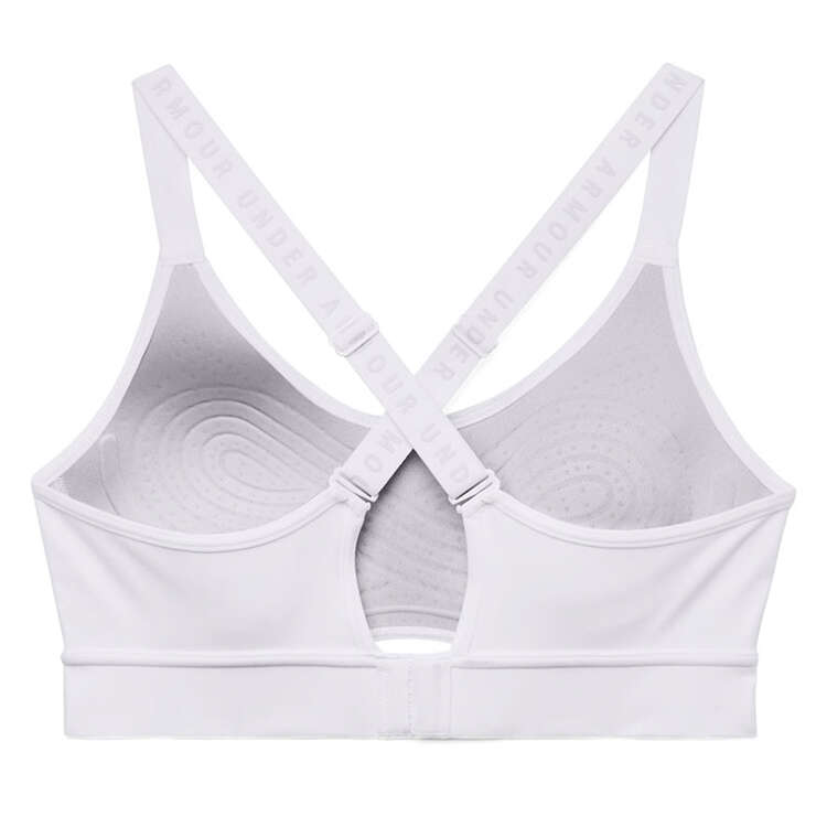 Under Armour Womens Infinity Mid Covered Sports Bra - White