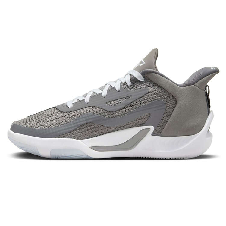 Jordan Tatum 1 Cool Grey GS Kids Basketball Shoes Grey/White US 4, Grey/White, rebel_hi-res