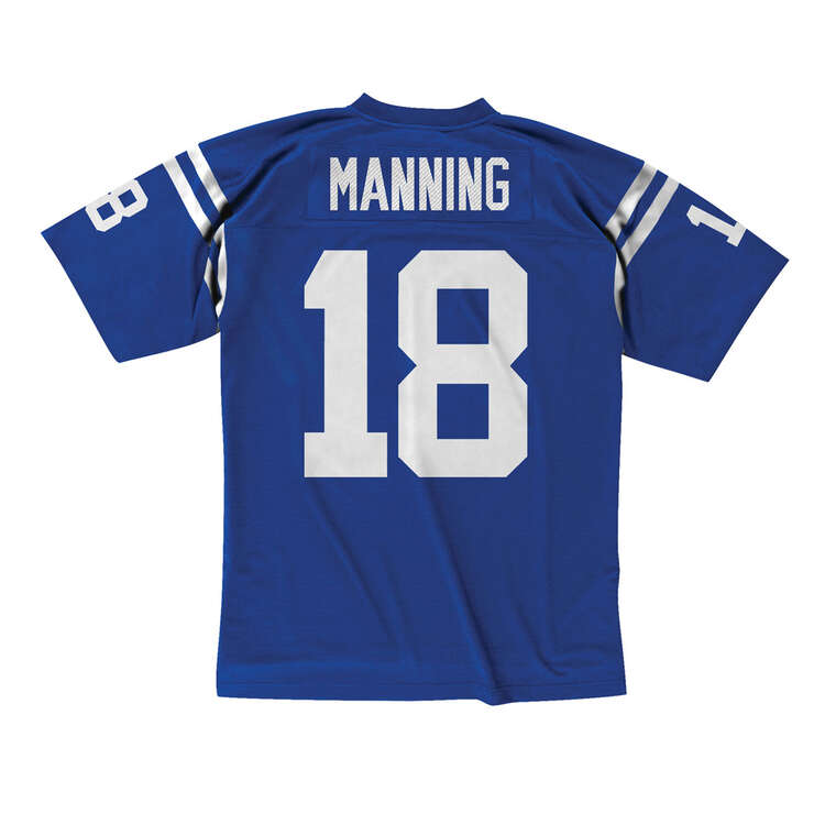 Indianapolis Colts Peyton Manning Mens Legacy Jersey Blue S, Blue, rebel_hi-res