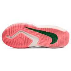 Nike Air Zoom Crossover GS Kids Basketball Shoes, Pink/White, rebel_hi-res