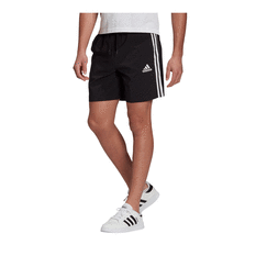 adidas Mens 3-Stripes Chelsea Shorts Black XS, Black, rebel_hi-res