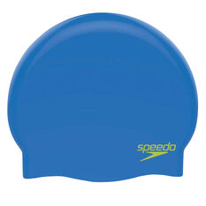 Speedo Kids Plain Moulded Swim Cap, , rebel_hi-res