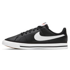 Nike Court Legacy GS Kids Casual Shoes Black/White US 4, Black/White, rebel_hi-res