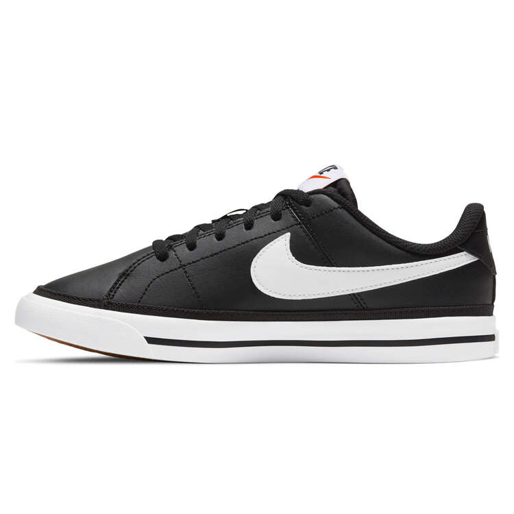 Nike Court Legacy Kids Casual Shoes Black/White US 5, Black/White, rebel_hi-res