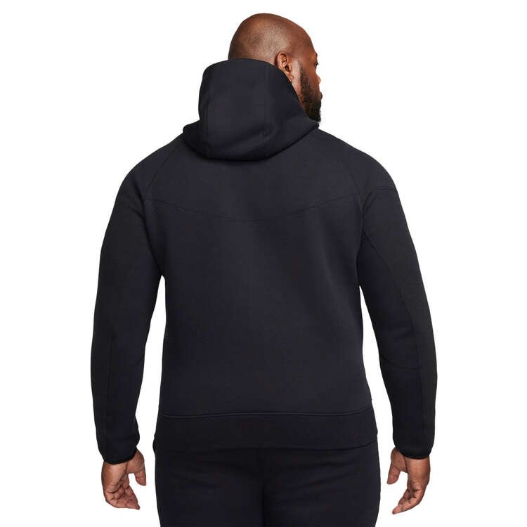Nike Mens Sportswear Tech Fleece Full-Zip Hoodie, Black, rebel_hi-res