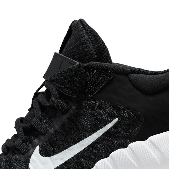 Nike Free RN 2021 PS Kids Running Shoes, Black/White, rebel_hi-res