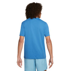 Nike Mens Sportswear Club Tee Blue XS, Blue, rebel_hi-res