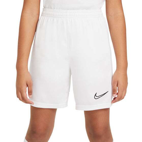 Nike Boys Dri-FIT Academy 21 Football Shorts, White, rebel_hi-res