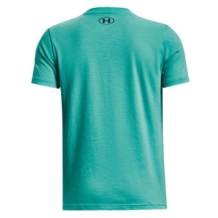 Under Armour Project Rock BSR Stand Tee Green XS, Green, rebel_hi-res