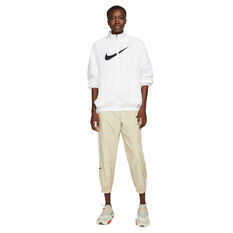 Nike Womens Sportswear Essential Woven Jacket, White, rebel_hi-res