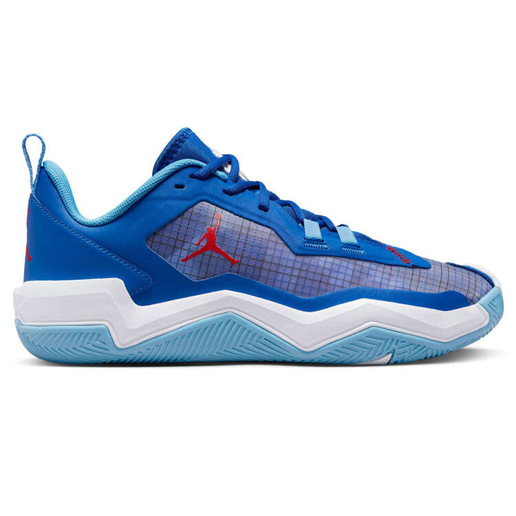 Jordan One Take 4 Basketball Shoes, Blue/Red, rebel_hi-res